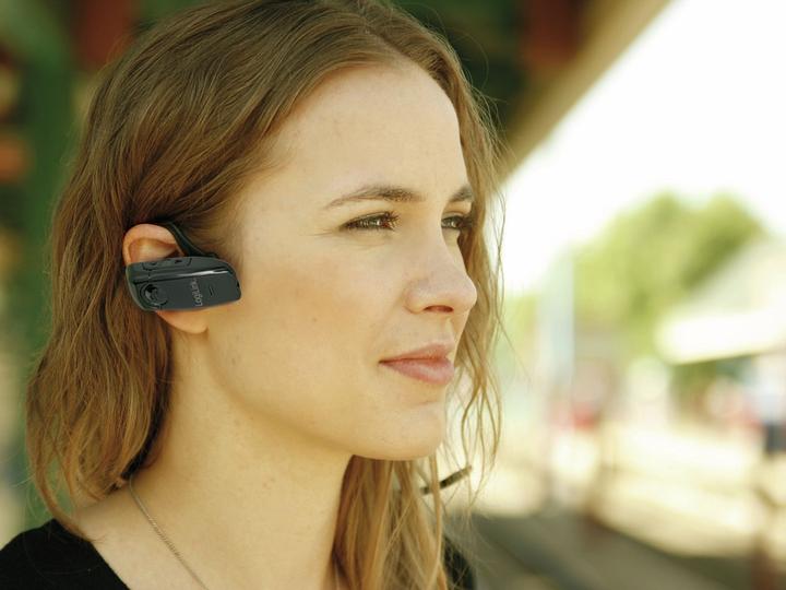 Produktbild LogiLink Bluetooth Earclip Headset (Kabellos, USB-A)
