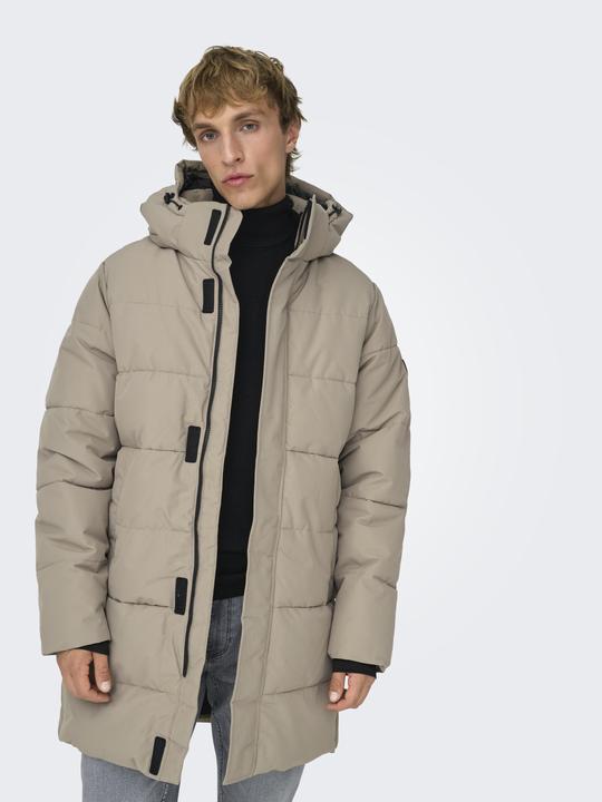 Produktbild Only & Sons Onscarl Life Long Quilted Coat Otw Noos