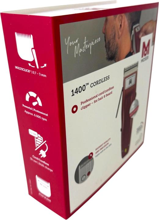 Productafbeelding Moser 1430-0050, 1400 snoerloze tondeuse