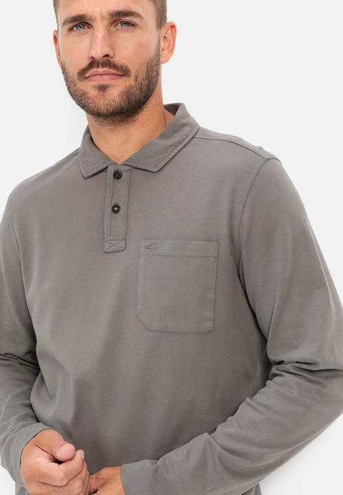 Immagine prodotto Camel Active Polo a maniche lunghe in cotone biologico certificato (M)