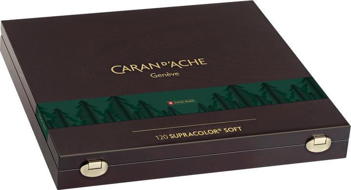 Immagine prodotto Caran d'Ache Supracolor Aquarelle Holzkoffer (Multicolore, 120 x)