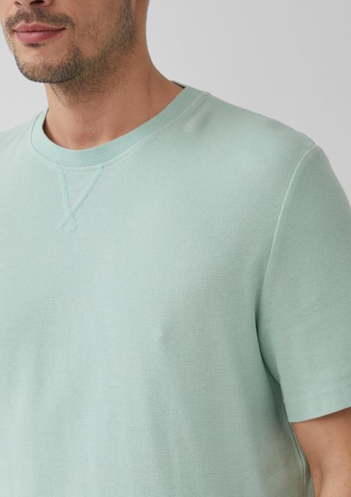 Image du produit S.Oliver T-Shirt Strukturiertes T-Shirt mit Crew Neck (3XL)