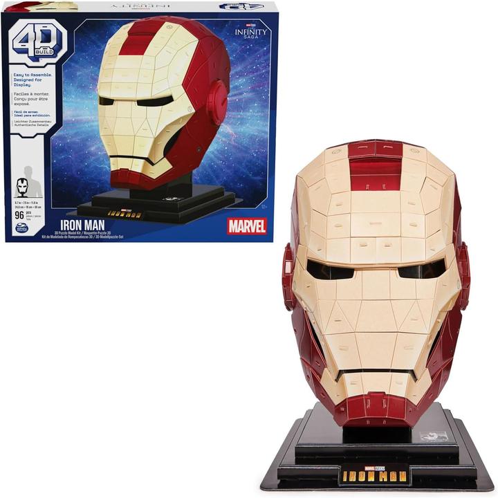 Actual product image Spin Master FDP APZ Marvel Iron Man Helmet GML (96 pieces)