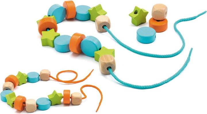 Actual product image Djeco Filacolor threading game