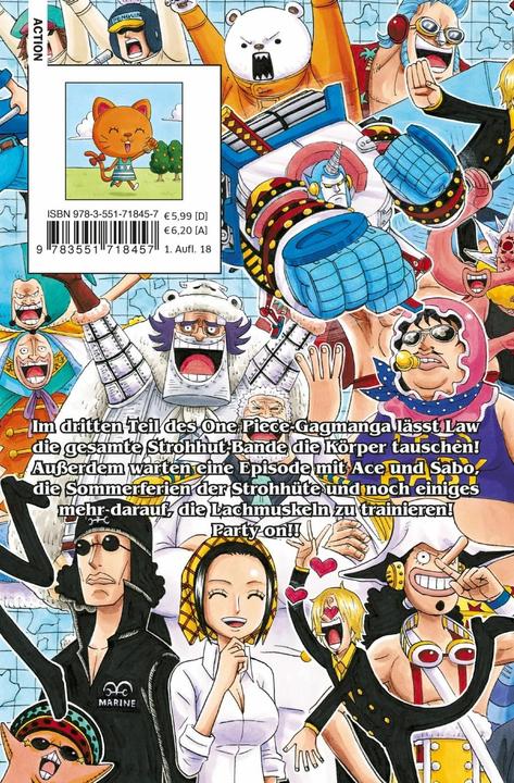 Produktbild One Piece Party 3 (Deutsch, Eiichiro Oda, 2018)