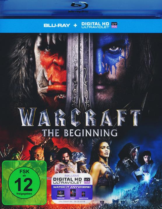 Warcraft : Le Commencement (Blu-ray, 2016, Allemand, Italien, Anglais)