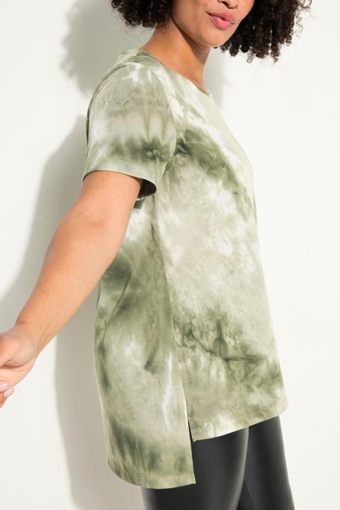 Immagine prodotto Angel of Style T-Shirt, längere A-Linie, Batik-Muster, Rundhals, Halbarm (42)