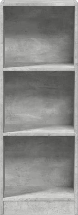 Image du produit vidaXL Bücherregal Bücherschrank Standregal Büroregal Betongrau Holzwerkstoff (40 x 24 x 109 cm)