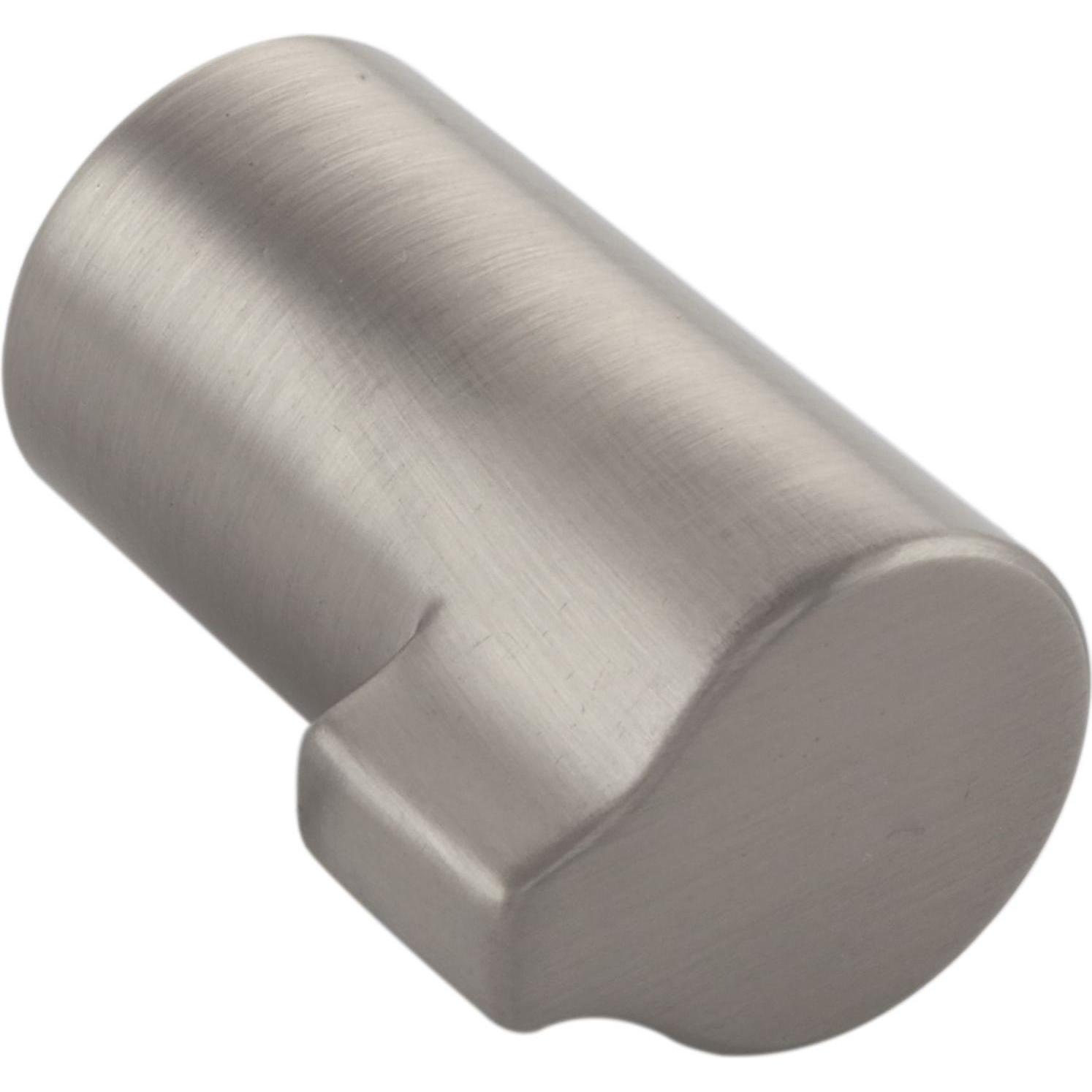 Furnipart, Möbelgriff, Möbelknopf ScHöheubladengriff Scope ø 16, Höhe 20, T 30mm, ZN Edelstahl-Effekt