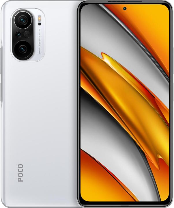 Xiaomi Poco F3 (256 GB, Arctic White, 6.67", Dual SIM, 48 Mpx, 5G)