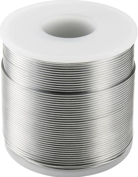 Actual product image Toolcraft Solder, lead-free Coil Sn99.3Cu0.7 ROL1 500 g 1 mm (Soldering Coil Kit)