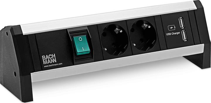 Produktbild Bachmann Steckdoseneinheit (2x, CEE 7/3, 3 m)