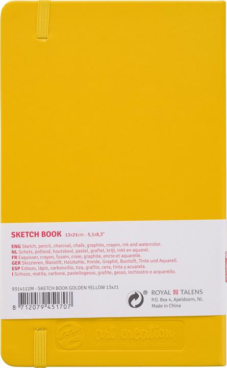 Immagine prodotto Talens Malbuch 13 x 21 cm Gold Gelb (A5)