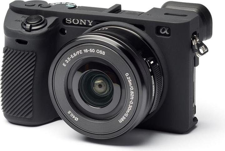 Produktbild easyCover Silikon-Schutzhülle für Sony A6500 (Kamera Schultertasche)