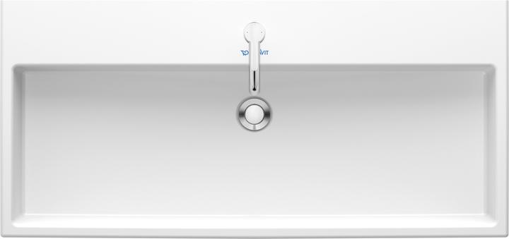 Produktbild Duravit Waschtisch VERO AIR m ÜL HLB geschli 1000x470mm 1 HL weiss (470 mm, 1000 mm)