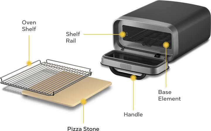 Actual product image Ooni Volt 2 Electric pizza oven (Electric pizza oven)