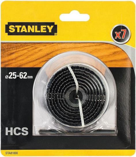 Image du produit Stanley 7 brocas de campana de acero al carbono para madera