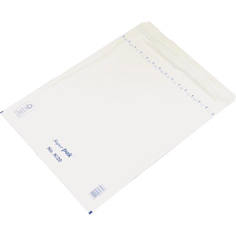 Office Products, Busta da lettere, Busta autoadesiva con pluriball, hk, e15, 220x265mm/240x275mm, 10 pezzi, bianco (10 x)