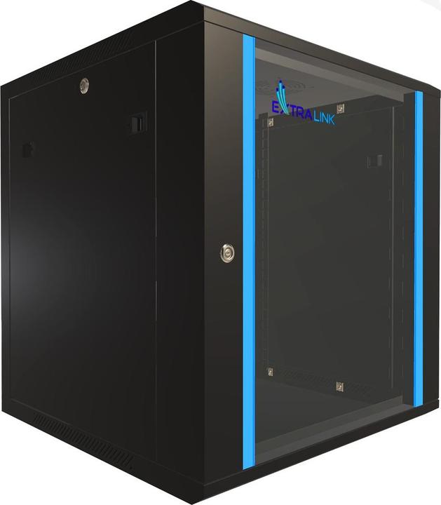 Produktbild Extralink EX.7256 Rack 12U Wandmontiertes Regal (12 HE, 19 Zoll Rack)