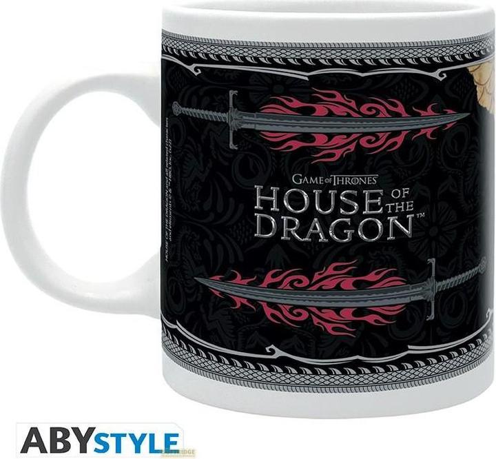 Produktbild ABYstyle House of the Dragon Tazza 320ml Subli Targaryen Dragon Crest (320 ml, 1 x)