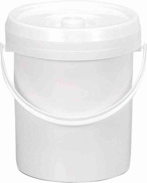 Image du produit Lockweiler Seau à couches avec couvercle blanc 7 L