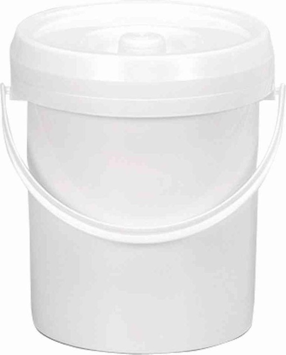 Actual product image Lockweiler Diaper pail with lid white 7 L