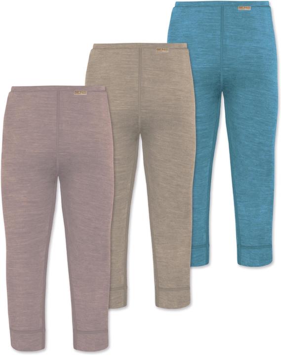 Produktbild Normani 3er Pack Baby Merino Hose Unterhose „Tihoi" - 9509 (74)