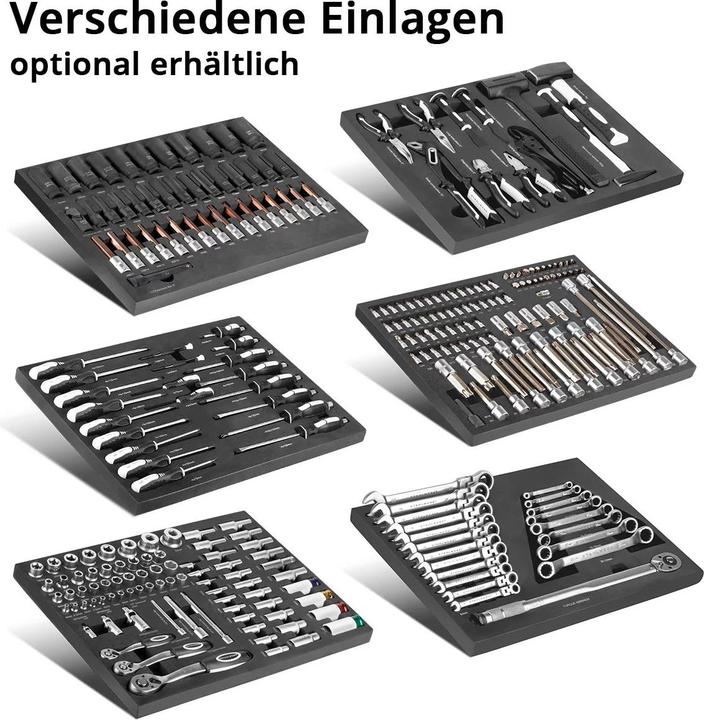 Produktbild Stahlwerk Werkstattwagen FALCON mit 7 Schubladen, abschliessbar Montagewagen (1 x)