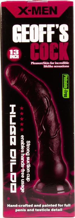 Actual product image X-Man X-MEN Geoff's 13 Inch Cock Black