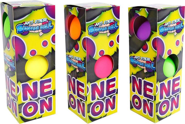 Actual product image Sombo Squishy balls neon pcs ass