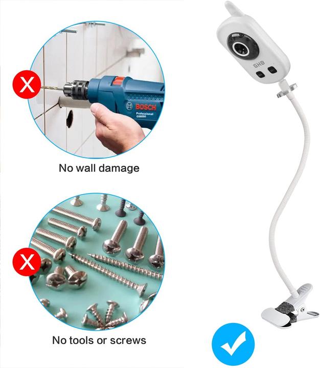 Actual product image Lyeiaa Babyphone Monitor Halterung