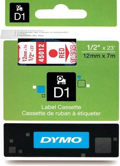 Produktbild Dymo S0720520 Standardband (1.20 cm, Rot)