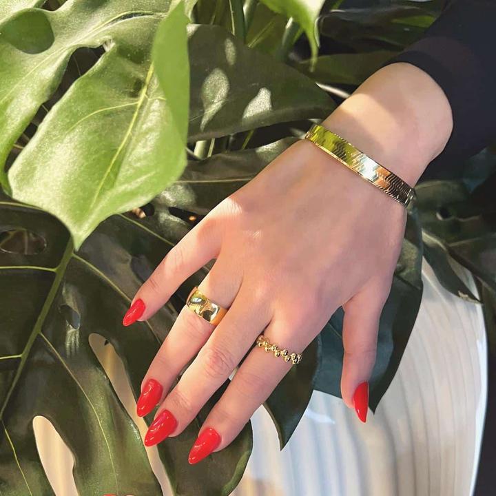 Produktbild Candy Ring Togo, 925 Sterling Silber, vergoldet (52, 925 Silber)
