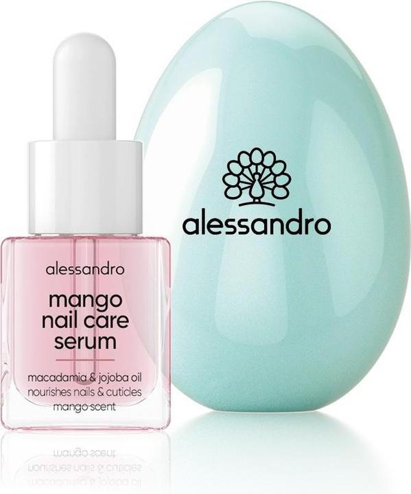Actual product image Alessandro Easter - Easter Egg Mango Nail Care Serum (10 ml)
