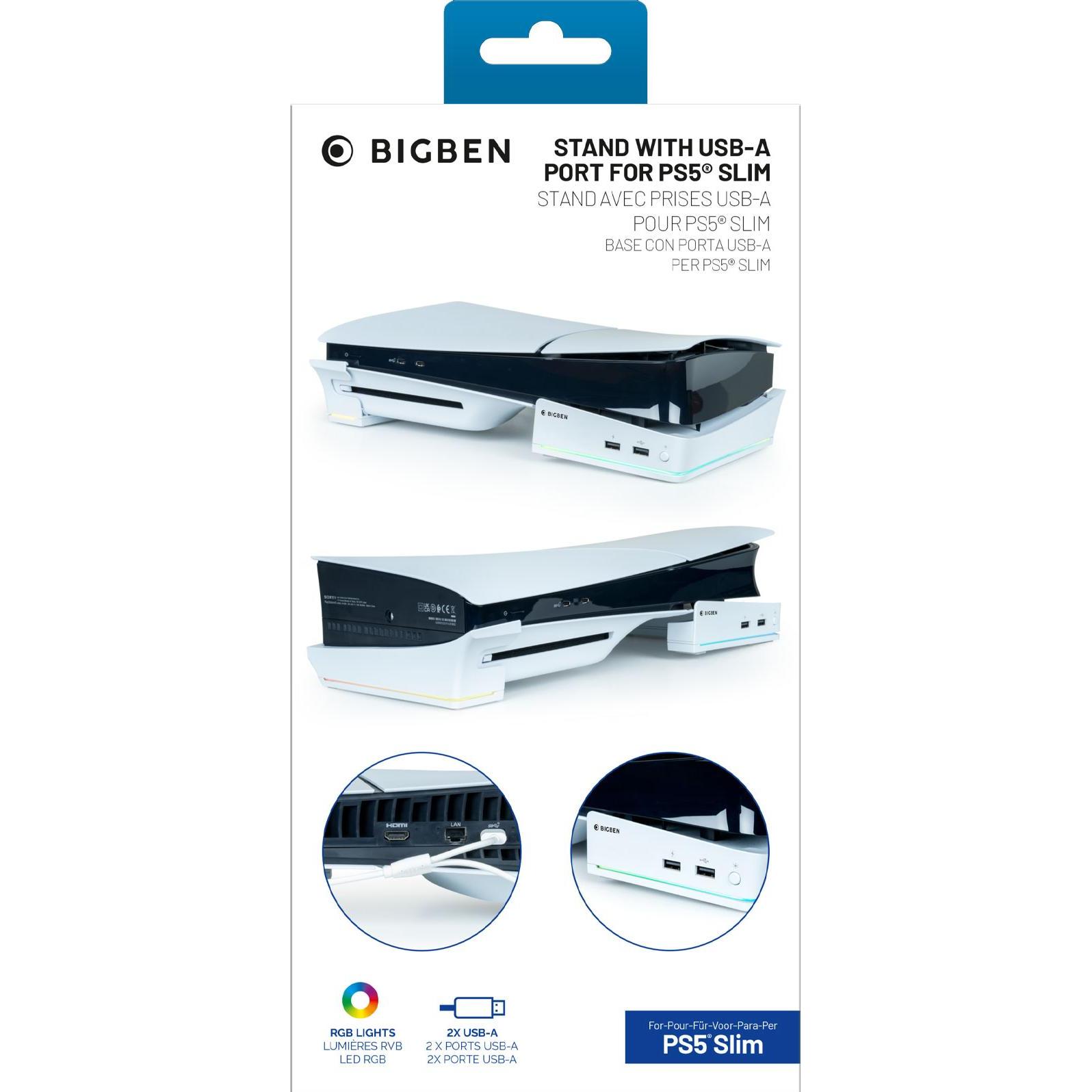 Nacon Gaming Bianco Horizontale Hub-Station (Ps5), Altri Accessori Gaming,