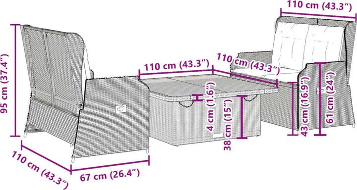 Produktbild vidaXL Eli