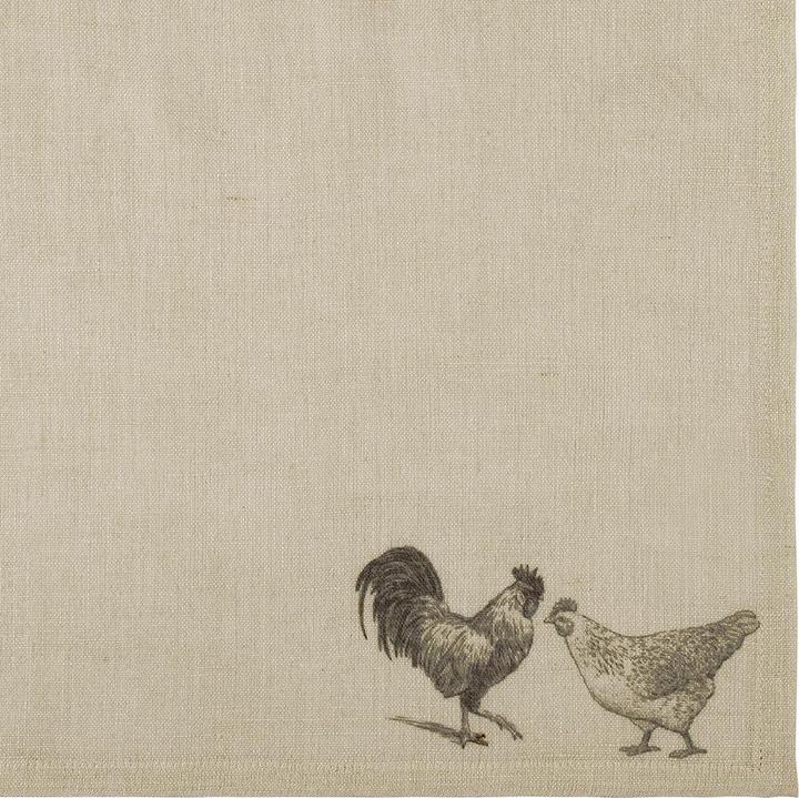 Immagine prodotto Loberon Serviette 4er Set Walorine creme (4 x, 40 x 40 cm)