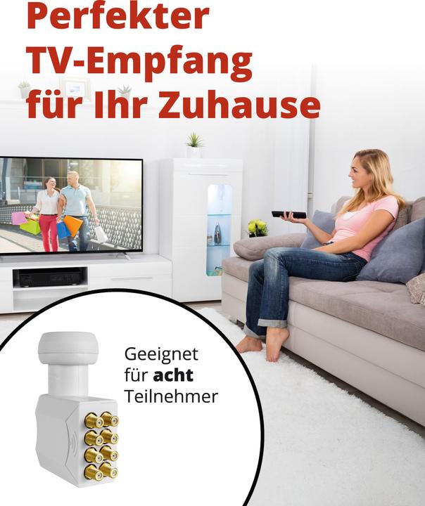 Actual product image Megasat HD-Profi Octo (Octo LNB, 40mm)