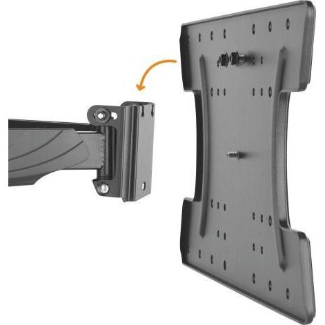 Thumbnail - Maclean MC-804 - VESA Monitor-/TV-Halter, 26-65", schwarz, 30 kg (Wand, 65", 30 kg), TV Wandhalterung, Schwarz