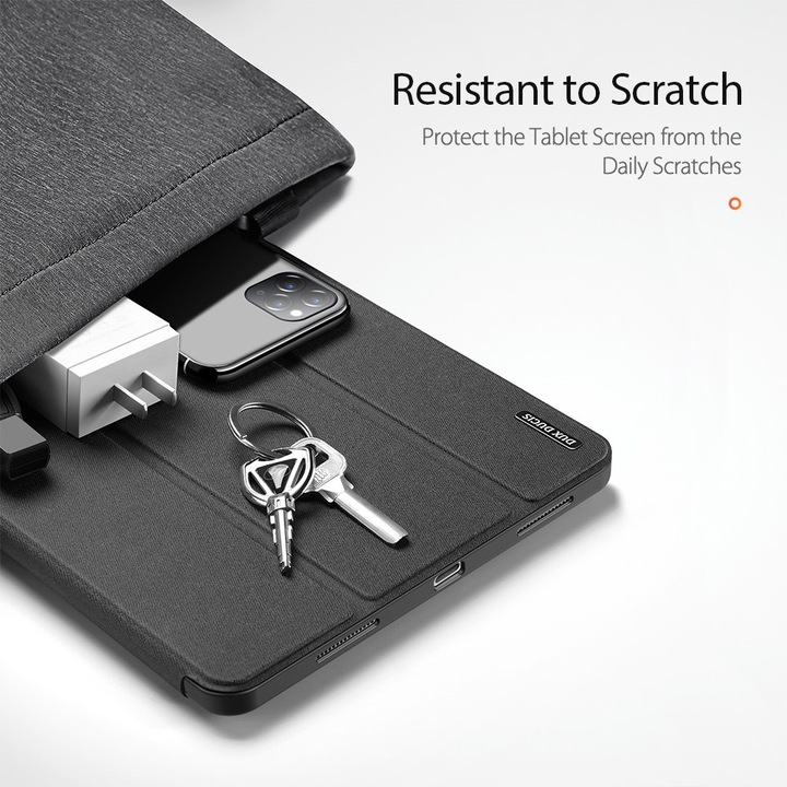 Image du produit Dux Ducis Domo Smart Case à trois volets (iPad Pro 12.9 2021 (5ème génération), iPad Pro 12.9 2022 (6e génération))