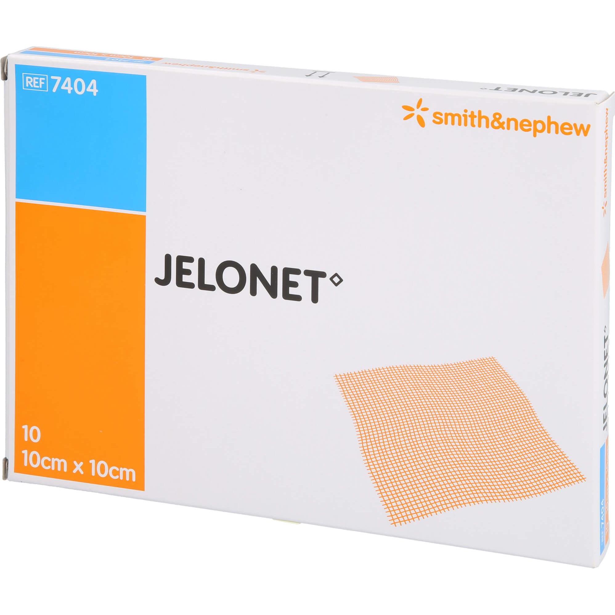 Smith & nephew, Verbandsmaterial, JELONET Paraffingaze 10x10 cm steril, 10 St WGA