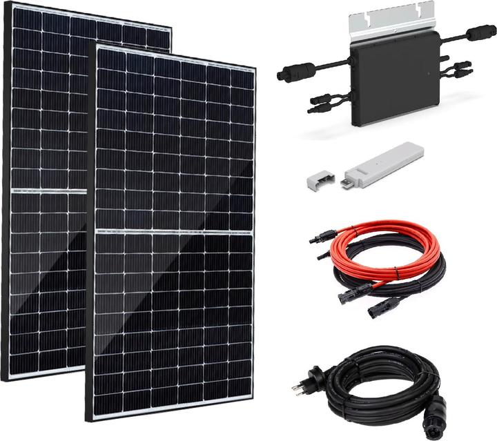 Supersolar Balkonkraftwerk-Set SOLYCO 750Wp/600W (750 W)
