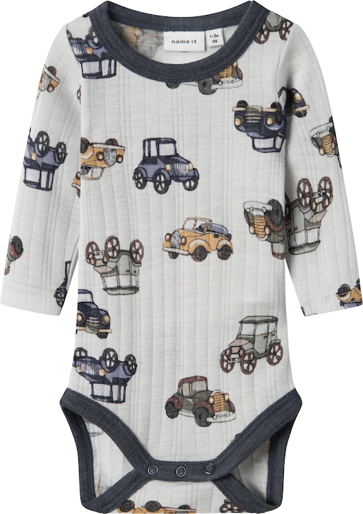 Actual product image Name it Merino wool romper (56)