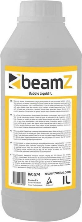 BeamZ Soap Fluid Bubble Liquid (Fog fluid)