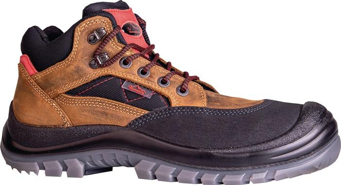 Produktbild Remisberg Sicherheitsstiefel Sherpa Grösse 38 braun/rot S3 EN ISO 20345 Nubukleder (S3, 38)