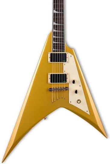 Produktbild ESP LTD KH-V MGO Kirk Hammett Signature E-Gitarre (E-Gitarre, Ahorn, Aluminium, Korina, Macassar)