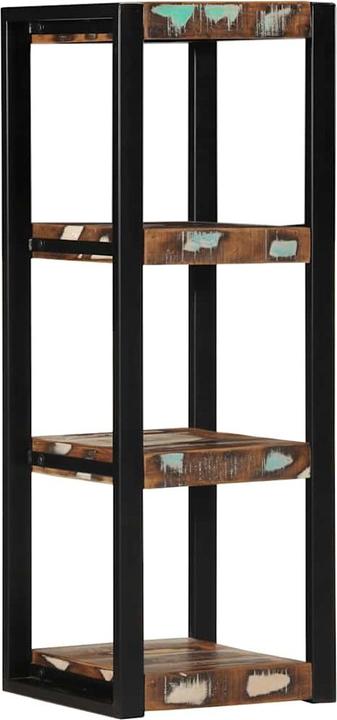 Image du produit VidaXL Étagère murale Multicolore 35x35x100 cm Vieux bois massif Étagère à suspendre (35 x 35 x 100 cm)