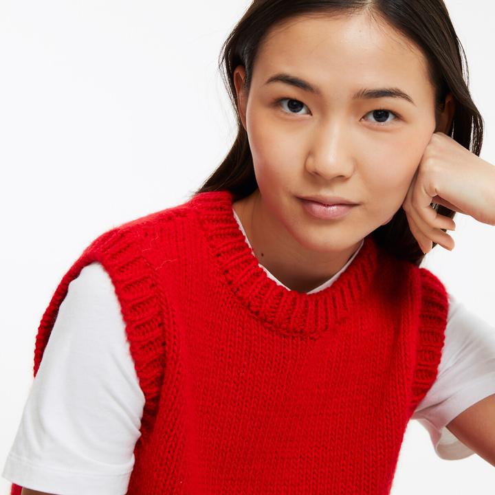 Image du produit La Redoute Collections Pullunder mit rundem Ausschnitt (M)