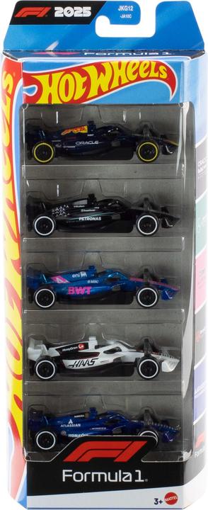 Productafbeelding 0 Hot Wheels Formule 1 5-pack