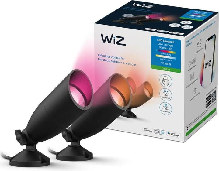 Produktbild WiZ Outdoor Ground Spot Starter (540 lm, IP65)